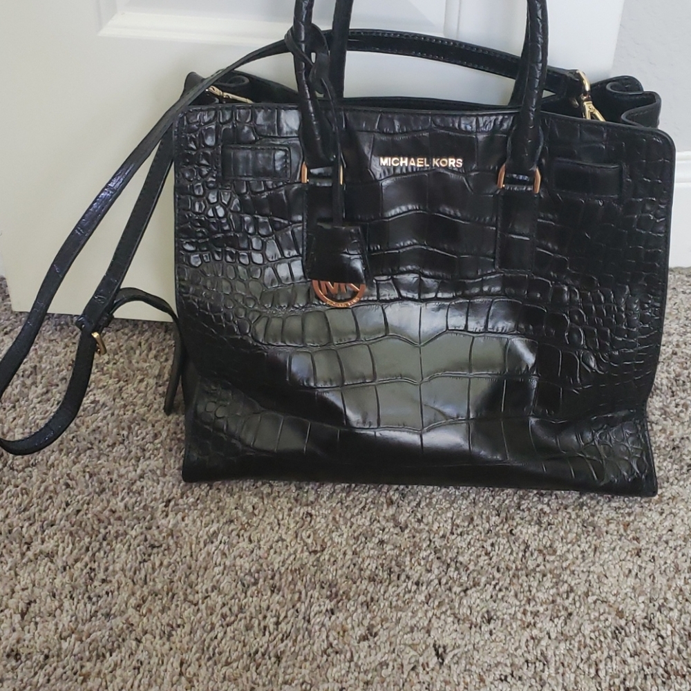 Michael Kors Alligator Print Purse